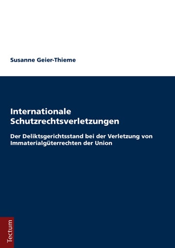 Internationale Schutzrechtsverletzungen Stark reduziert