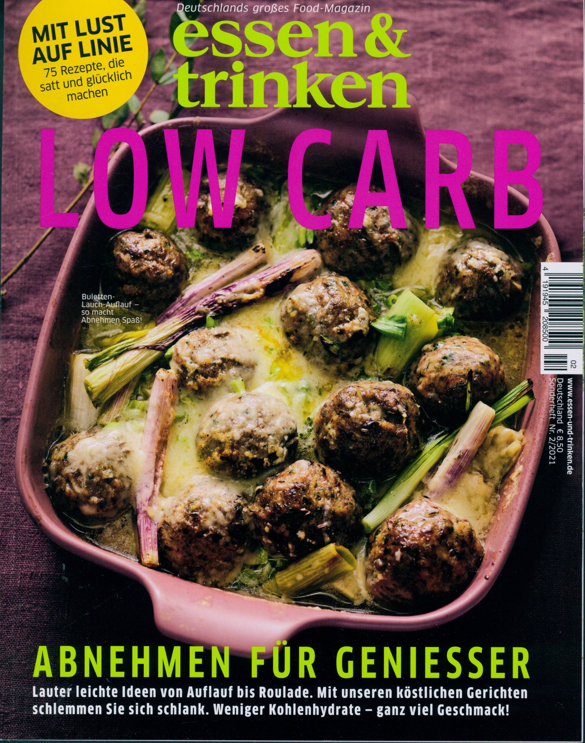 Essen & Trinken Spezial 2/2021 "Low Carb" Angebot