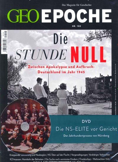 GEO EPOCHE DVD 102/2020 "Stunde Null, Deutschland nach dem Krieg 1945" Online-Ausverkauf