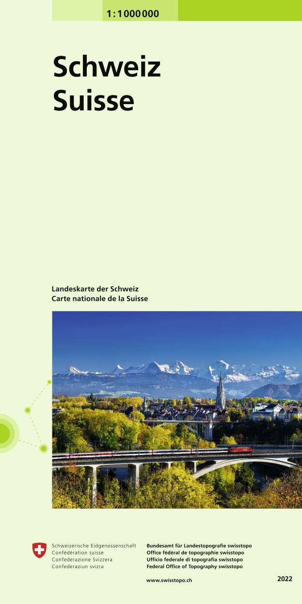Landeskarte der Schweiz 0081, Schweiz/Suisse 1:1.000.000 Angebot